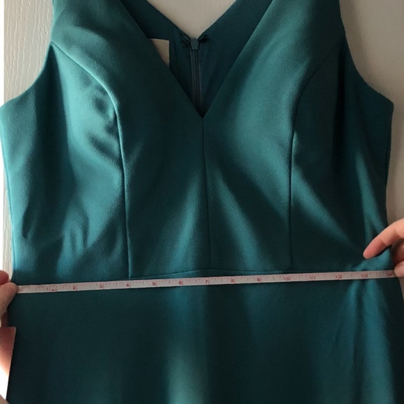 BHLDN Jones V-Neck Crepe Dress Sz 10 - Picture 5 of 6